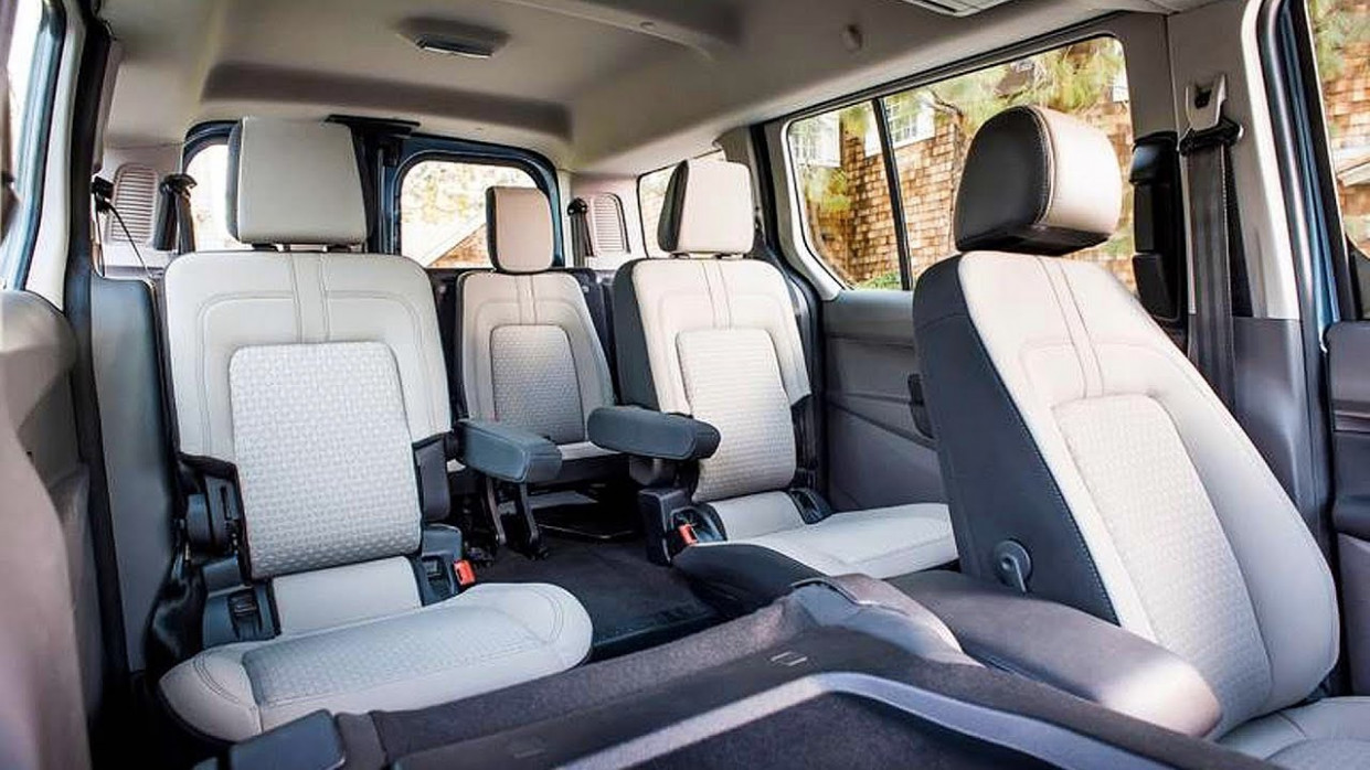 Exterior and Interior interior ford transit connect