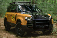 4 Land Rover Defender Trophy Edition First Look: Mellow Yellow 2022 Land Rover Defender Images