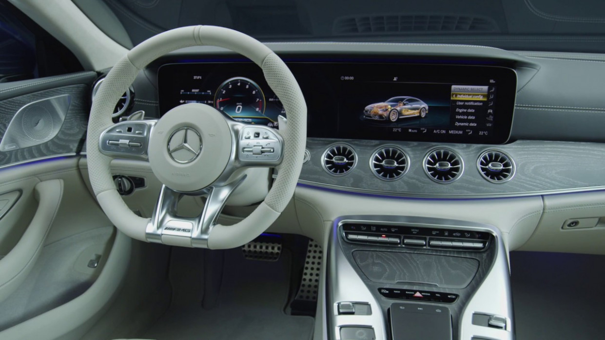 Overview mercedes amg gt 63 s interior