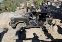 5 ford bronco attempts real rock crawling on rubicon trail ford bronco rubicon trail