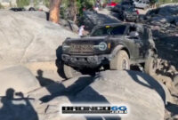 5 ford bronco crawls through rubicon trail on video roadshow ford bronco rubicon trail