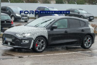 5 ford focus refresh spied for the first time in europe 2023 ford focus st