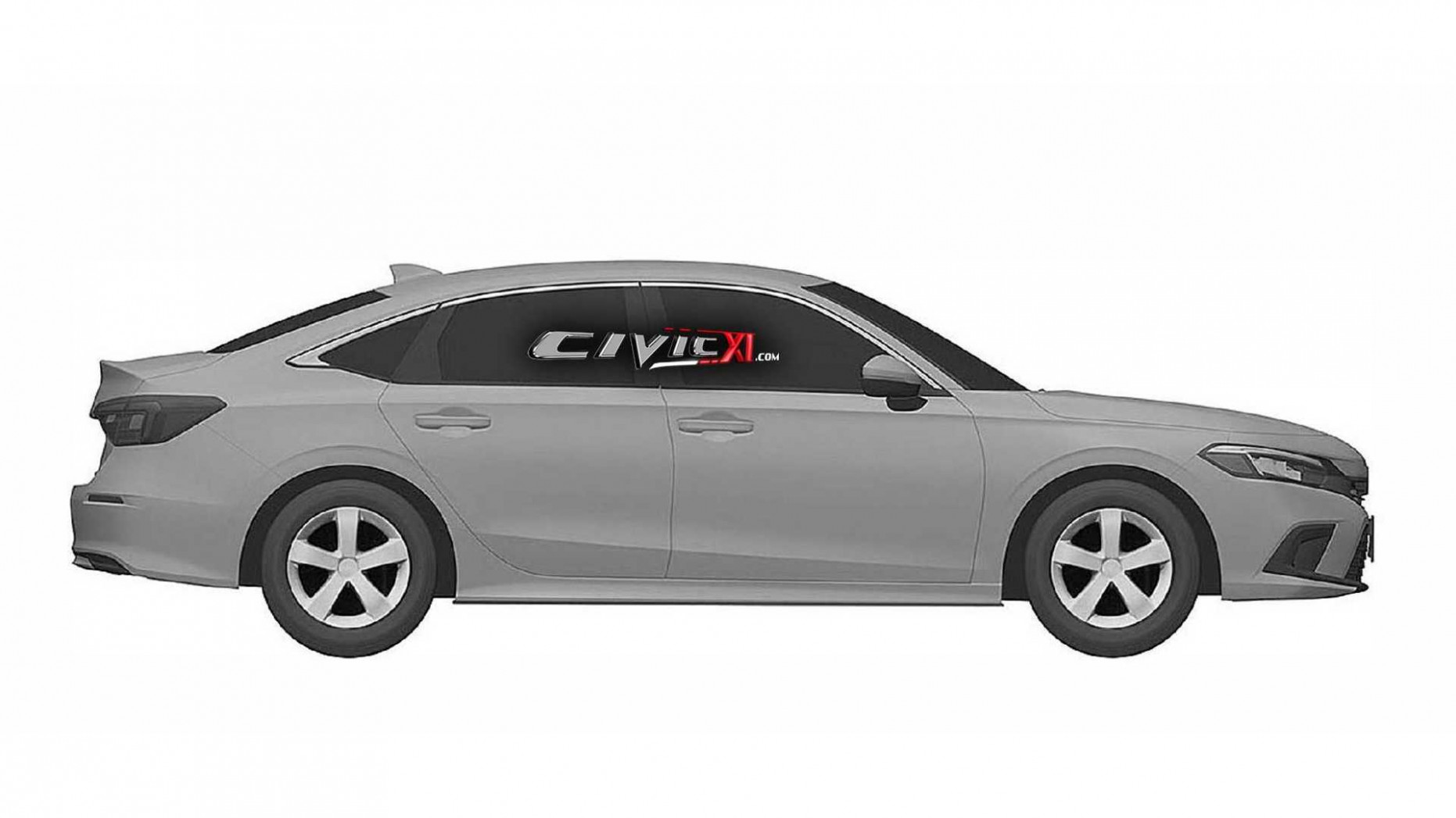 Redesign and Review honda civic side view