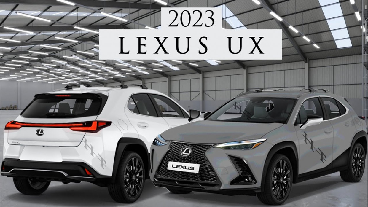 Exterior 2023 lexus ux 250h f sport
