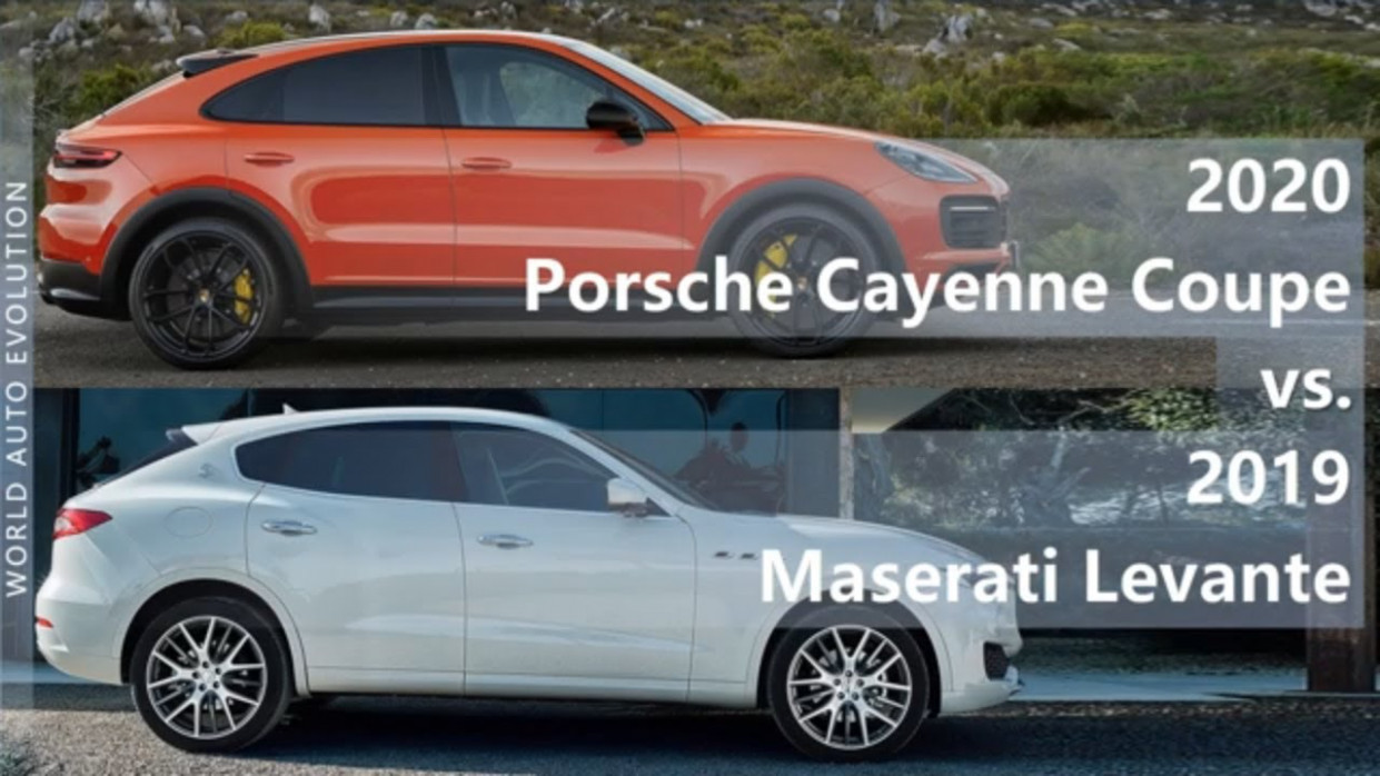 5 Porsche Cayenne Coupe Vs 5 Maserati Levante (technical Comparison) Maserati Levante Vs Porsche Cayenne