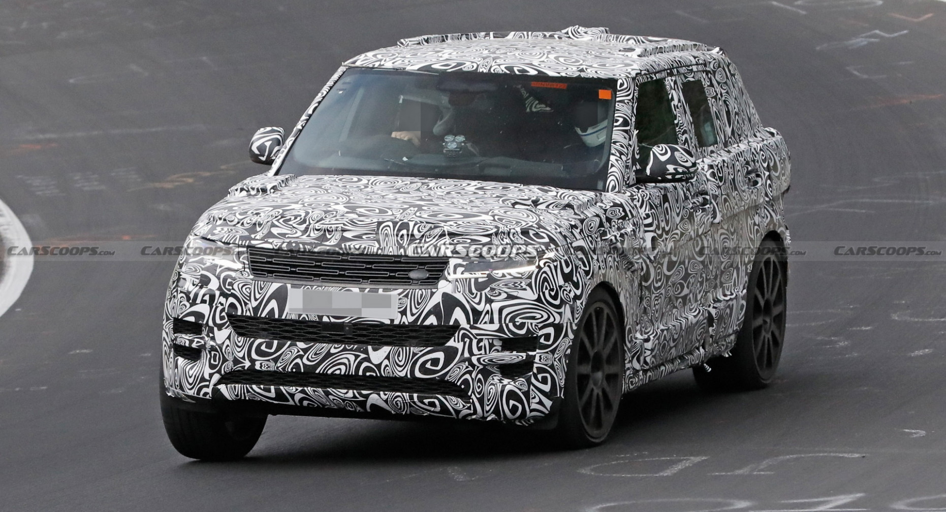 5 Range Rover Sport Svr Shows More Of Its Face During 2023 Range Rover Sport Review