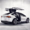 5 Tesla Model X: Another Look At Those Rear Doors Automotive News Tesla Butterfly Doors Price