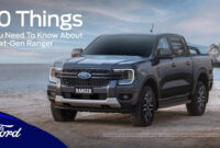 5 things you need to know about next gen ranger next generation ford ranger