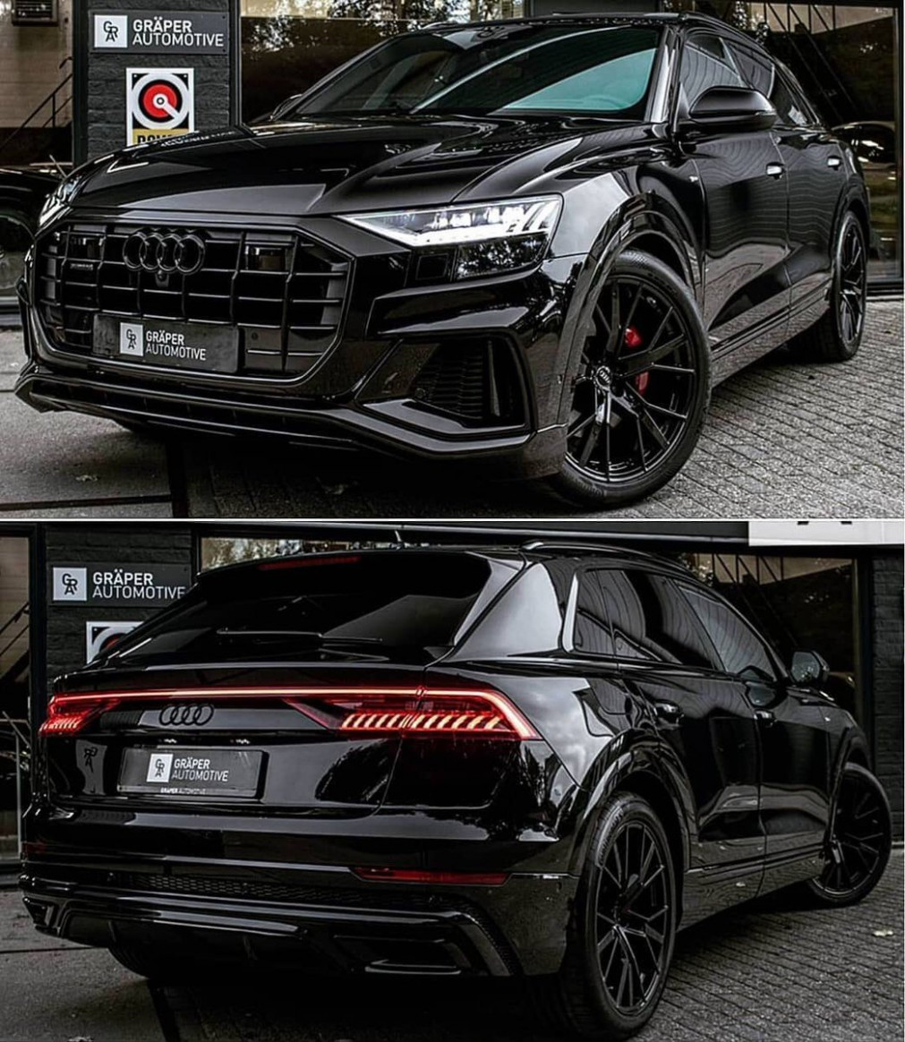Redesign audi q8 blacked out