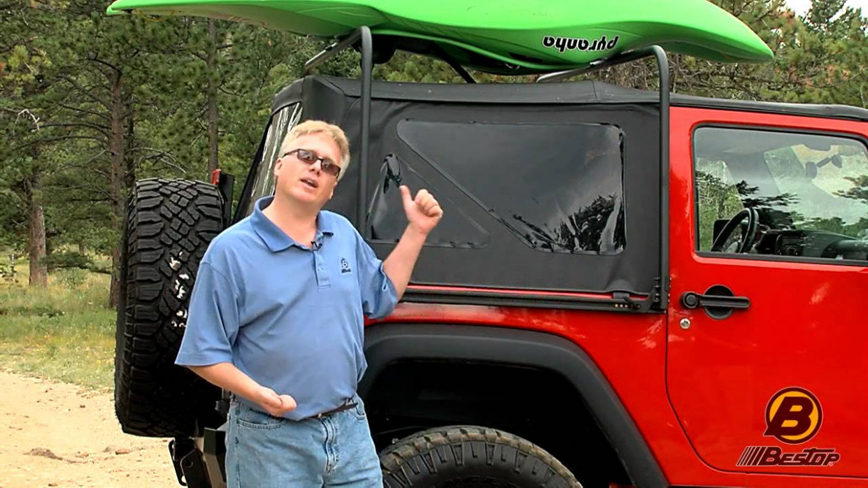 First Drive jeep wrangler kayak rack