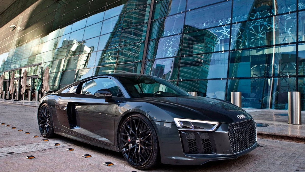 Review and Release date blacked out audi r8