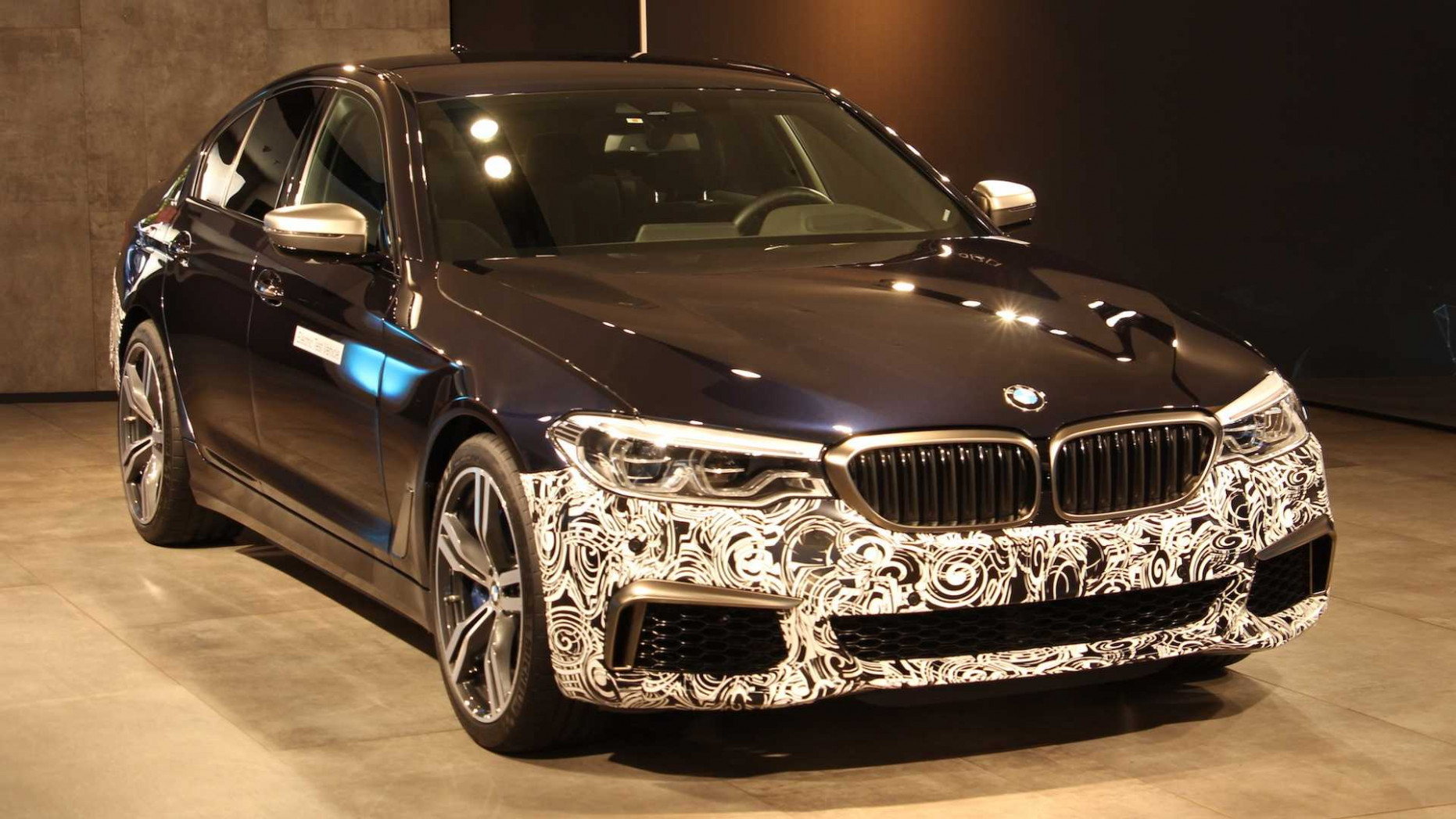 Exterior and Interior bmw 5 series electric