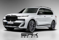 bmw x5 facelift rendered with split headlights takes after the xm 2023 bmw x7 images