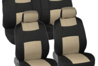 car seat covers for kia optima 4 tone beige & black w/ split bench kia optima seat covers