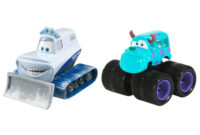 disney/pixar cars sulley & yeti the abominable snowplow 4 pack the abominable snowman cars