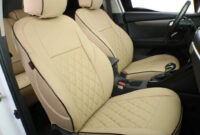 Ekr Custom Fit Full Set Car Seat Covers For Select Kia Sportage 3 3 3 3 3 3 Leatherette (beige) Kia Sportage Seat Covers