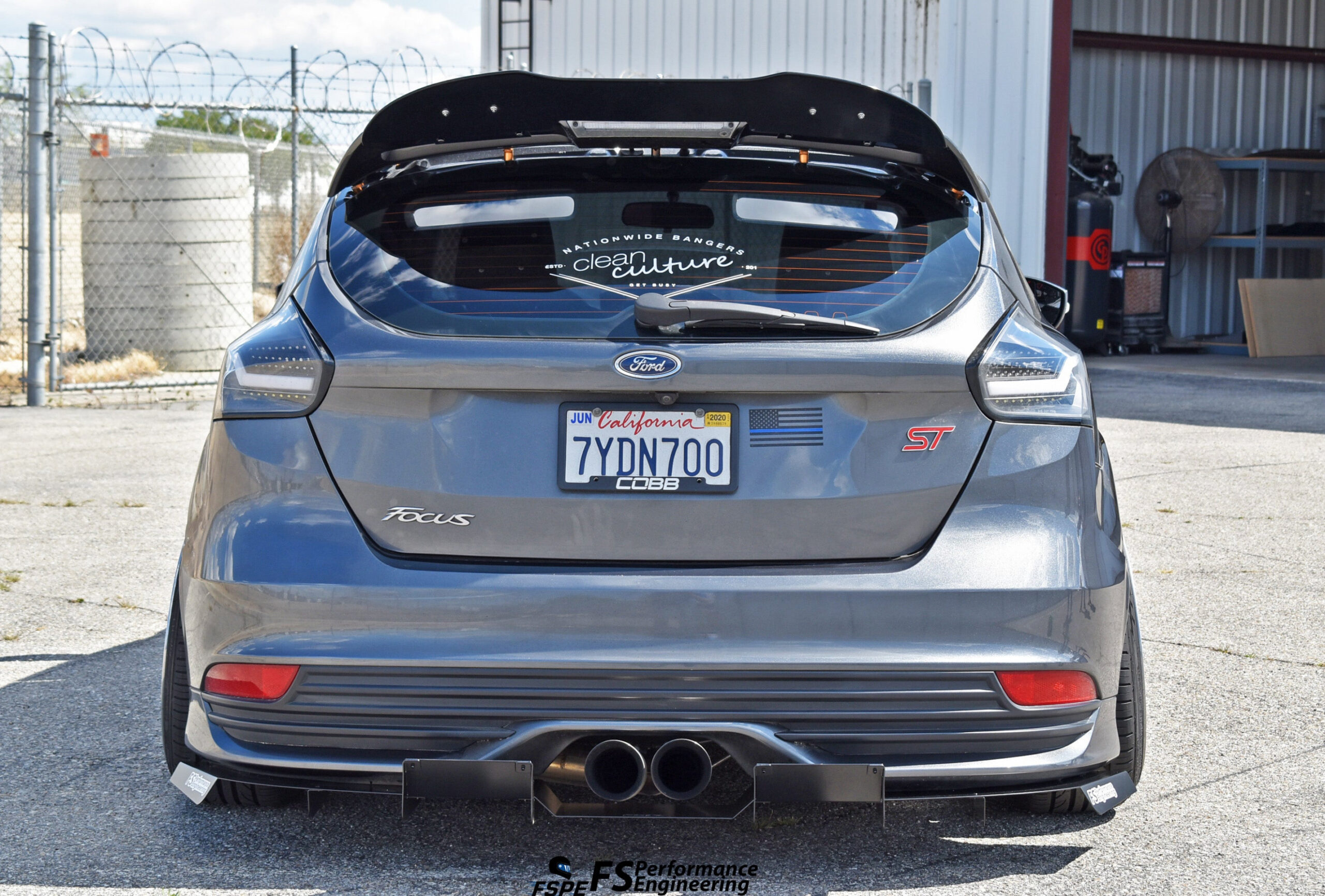 Pictures focus st rear diffuser