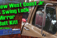 how to fix ford west coast jr swing lock truck mirrors episode 5 manic mechanic ford west coast mirrors