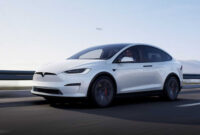let’s take a first look at the refreshed tesla model x long range tesla model x refresh