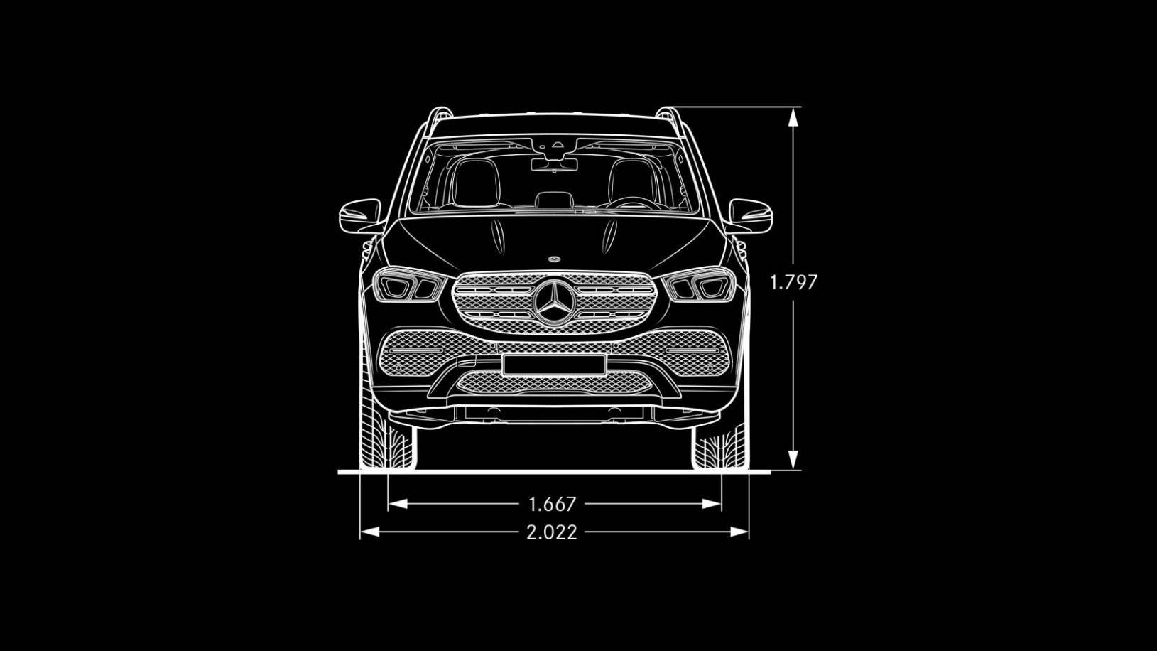 Performance mercedes gle 350 dimensions