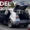 Model Y Cargo Space Is Fantastic Fitting Suitcases, Golf Clubs Tesla Model Y Trunk Space