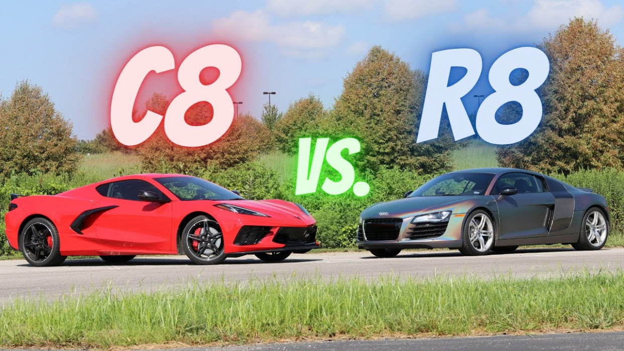 Price and Review audi r8 vs corvette