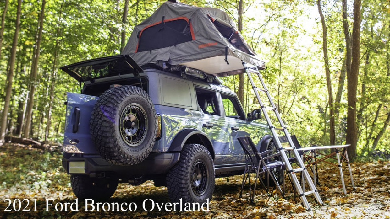 Overview 2023 ford bronco overland