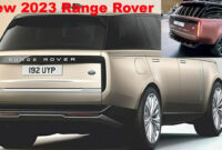 new range rover 4 first look, exterior and interior, release date new land rover flagship suv range rover interior 2023