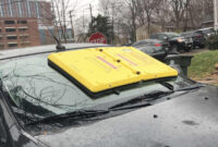 New Type Of Parking Enforcement On My Campus Replacing The Boot Progressive Windshield Replacement Reddit
