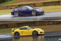 on the web: gt5 rs and cayman gt5 track tests at road atlanta porsche gt3 vs gt4