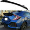 Optimal Co Glossy Black Trunk Duckbill Spoiler Wing Compatible With Honda Civic 4 4 Hatchback 4 X Generation 4dr Type R Ex Ex L Lx Sport Spoiler For Honda Civic