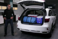 performance acura 4 acura mdx cargo space acura mdx trunk space