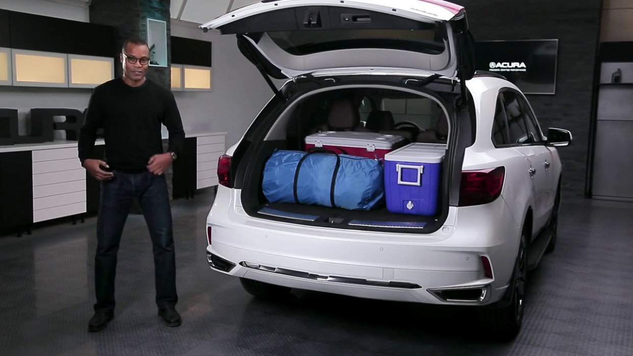 Overview acura mdx trunk space