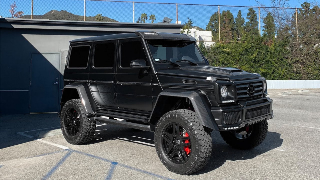 #rdbla Matte Brabus G Wagon 5×5, Wrap Removal, Moses Gets Attacked By A Drone! Brabus G Wagon 4×4