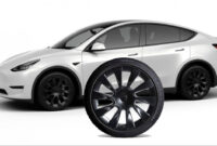tesla introduces the new model y 3″ winter wheels and tire tesla 20 induction wheels