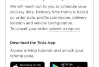 tesla model x ‘refresh buyers informed of delivery dates model x delivery time