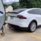 Tesla Model X Towing 4,4 Lb Camper: 4 Mile Road Trip Model X Towing Capacity