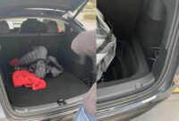 New Model and Performance tesla model y trunk space