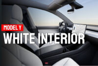 Tesla Model Y White Interior (first Look!) Tesla Model Y Interior White