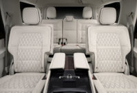 The Spacious Second And Third Rows Of The Lincoln Black Label 3rd Row Lincoln Aviator Interior