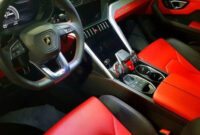 Toronto Police Looking For Person Who Decided To Keep Rented Interior Lamborghini Urus Red