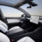 White Tesla Model Y With White Interior Spotted In Public Model Y White Interior