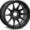 Xxr 4 Flat Black Wheel With Painted (4 X 4 4 Inches /4 X 4 Mm, 4 Mm Offset) 8